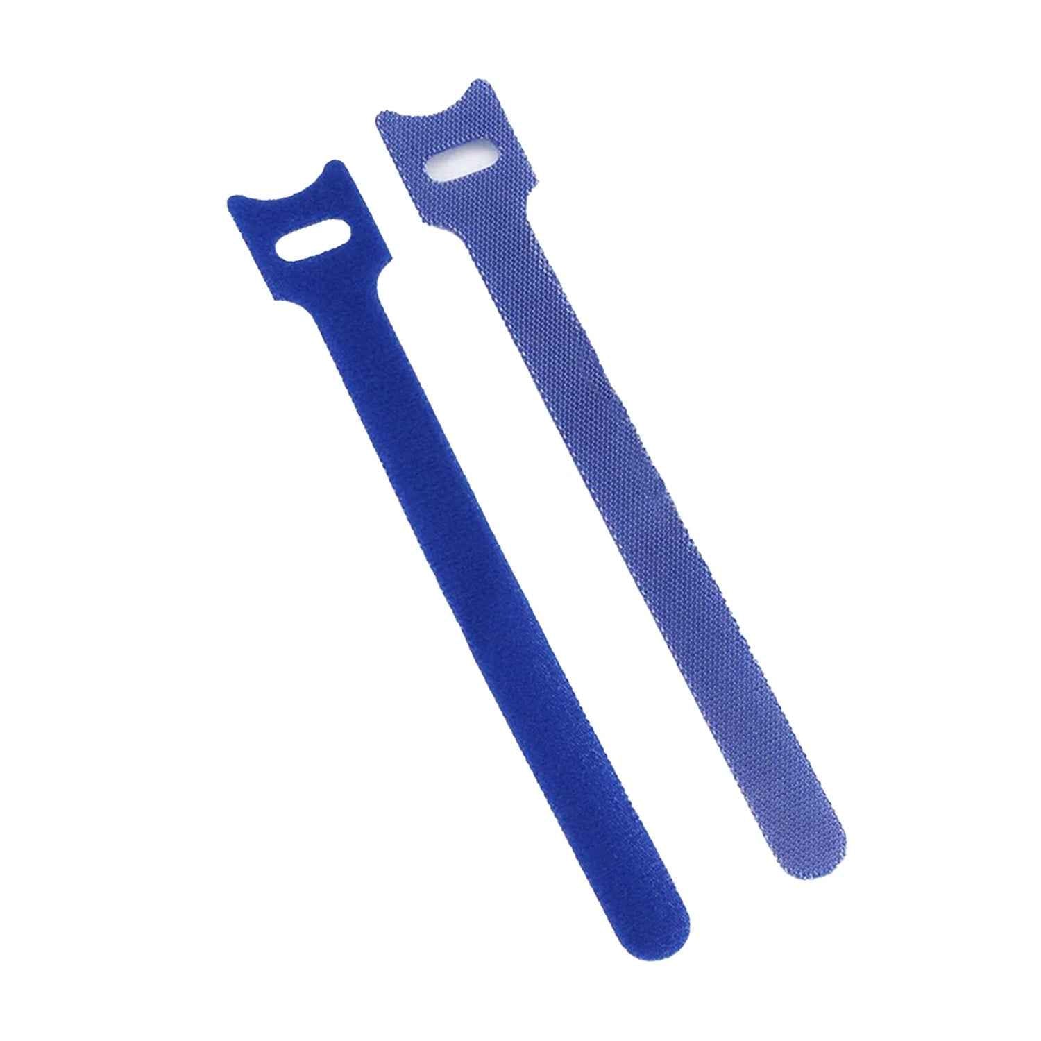 Bridas de nylon, organizador de cables (Pack de 10 unidades) AZUL 150mm
