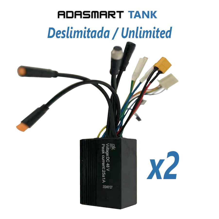 Controladora para deslimitar patinete Adasmart Tank para patinetes eléctricos | Repuestos y accesorios