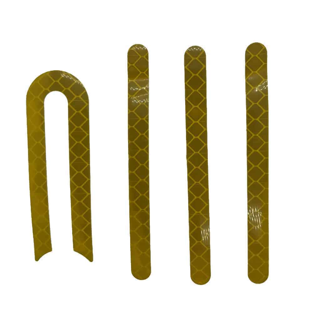 Kit de pegatinas reflectantes para Xiaomi (Amarillo) - EscootersMobility