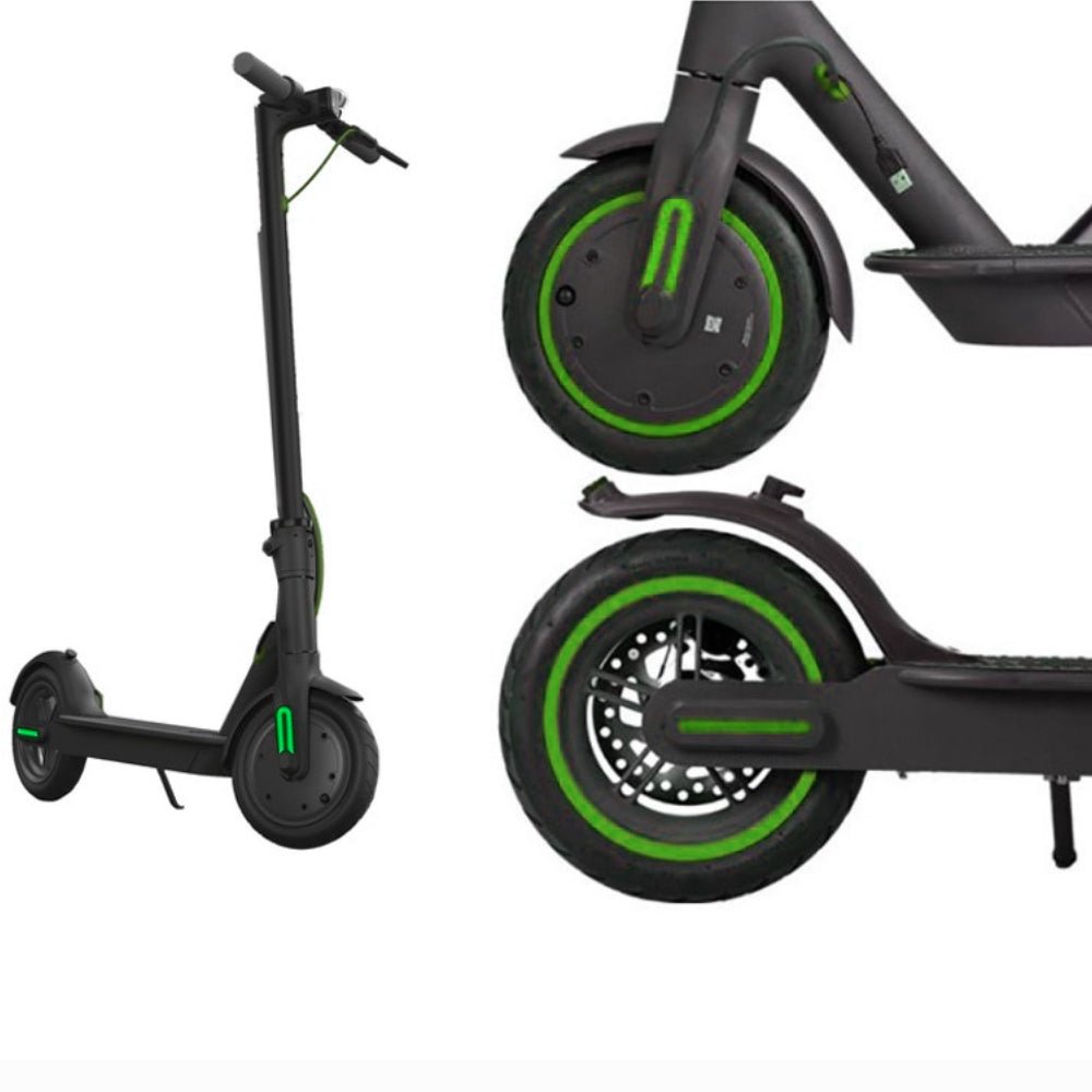 Pegatina llanta Verde para patinete eléctrico - EscootersMobility