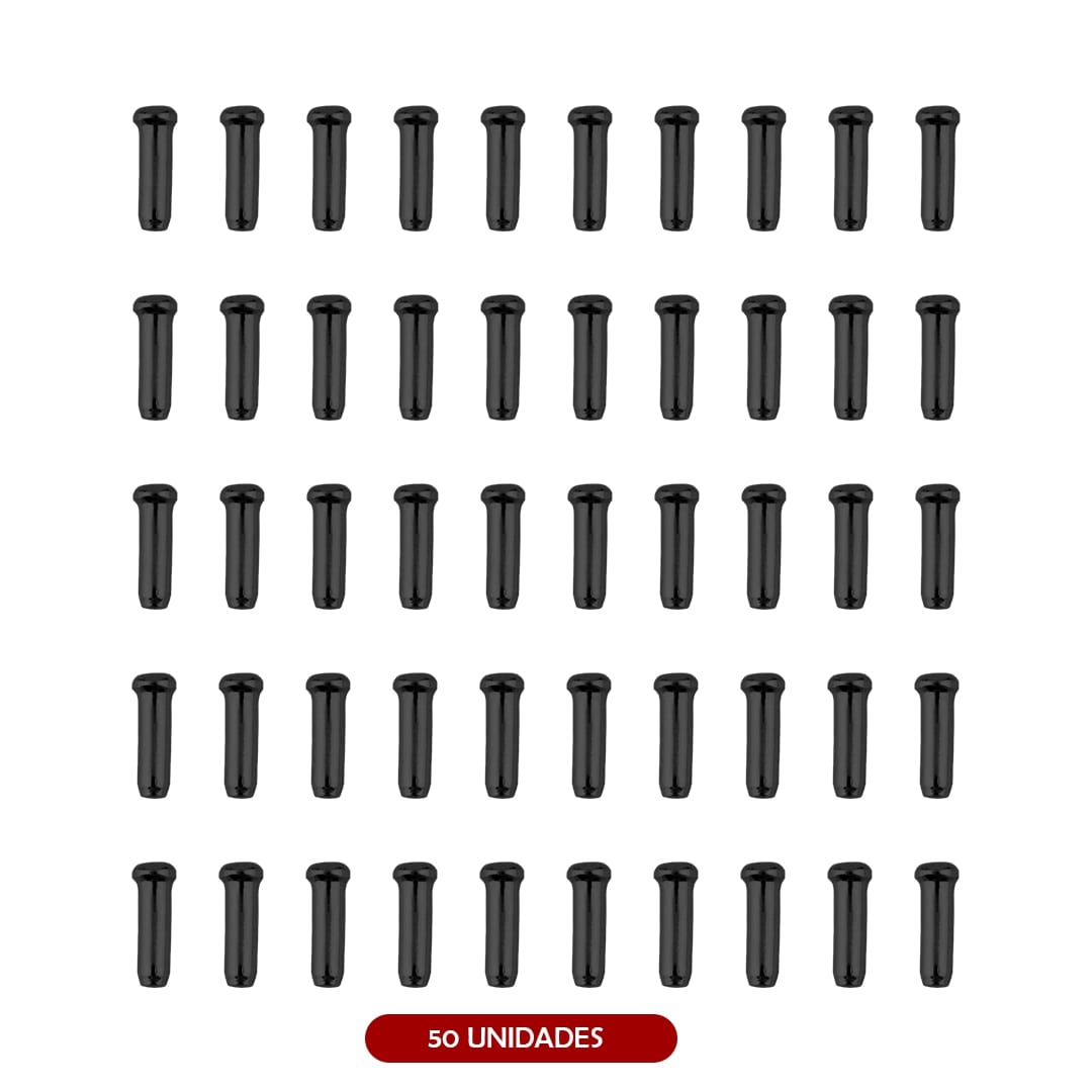 Tope cable freno (Pack 50 unidades) Negro - EscootersMobility