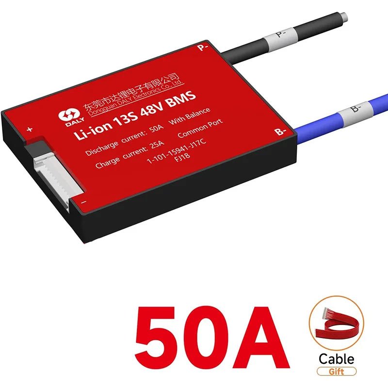BMS 13s 48v 50A DALY para patinetes eléctricos | Repuestos y accesorios