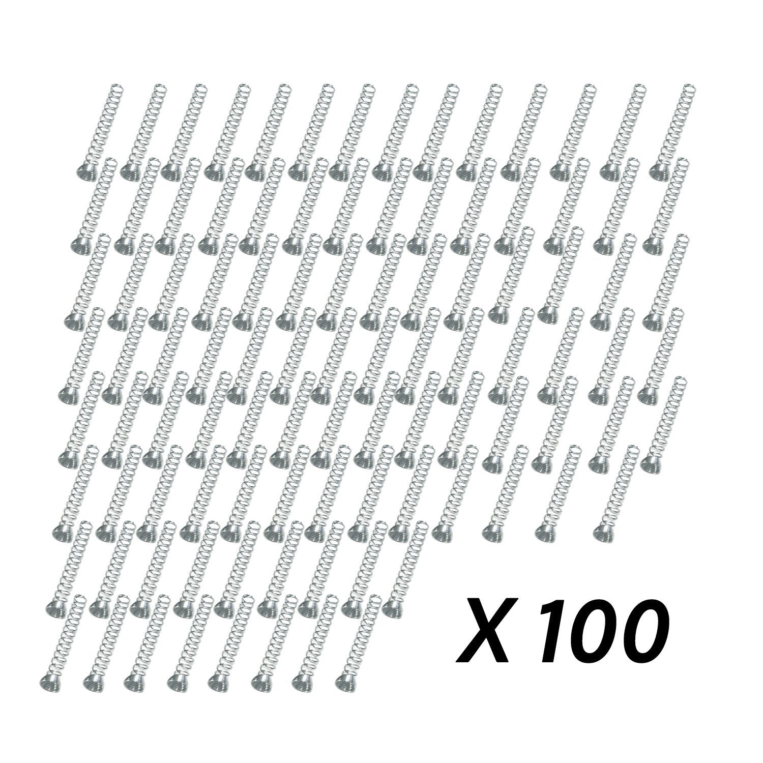 Muelles para pinza (Pack 100 unidades) para patinetes eléctricos | Repuestos y accesorios