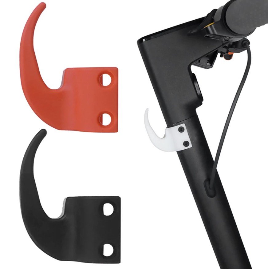 Gancho para Ninebot MAX G30 Negro para patinetes eléctricos | Repuestos y accesorios