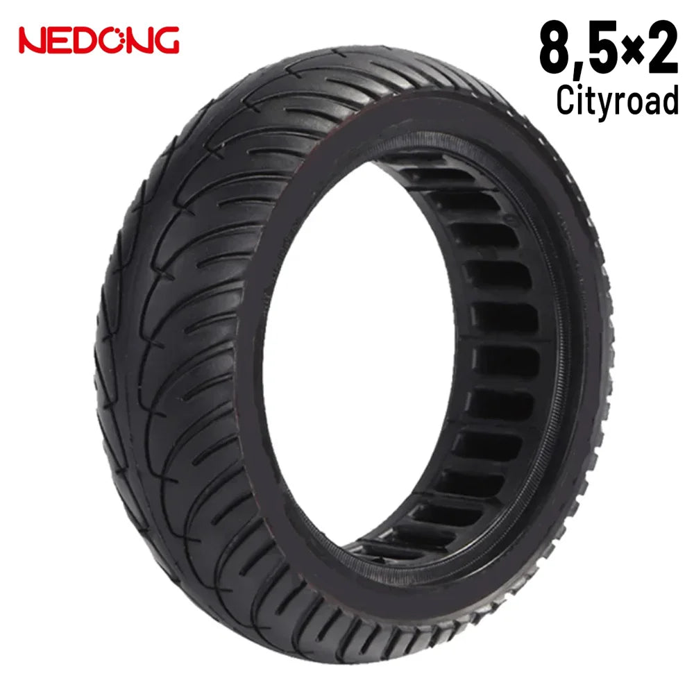 Rueda maciza ultraligera 8,5x2 - Línea Negra [Nedong]