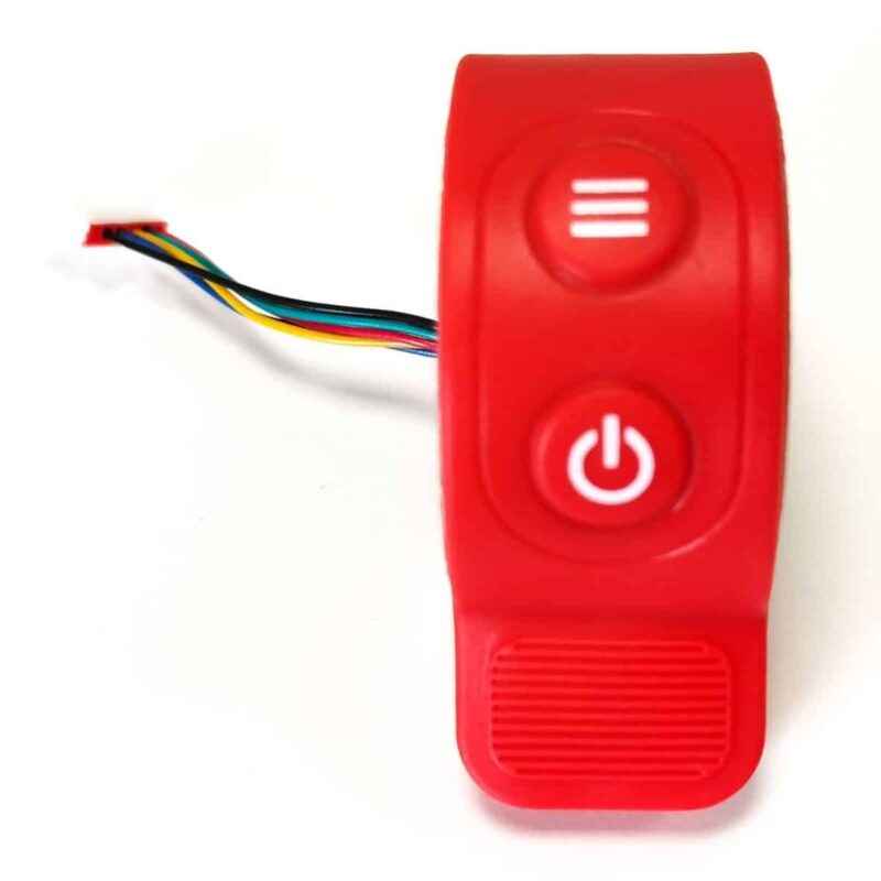 Acelerador Cecotec Outsider Bongo: Serie A - Rojo (Cable 7cm)