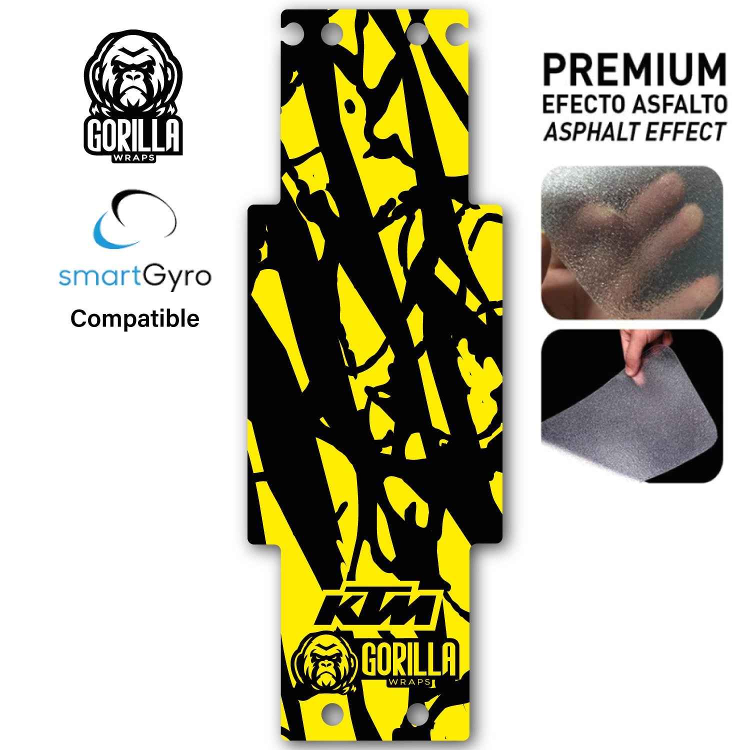 Base antideslizante para Smartgyro Rockway, Crossover y Speedway - Fluor [Gorilla]