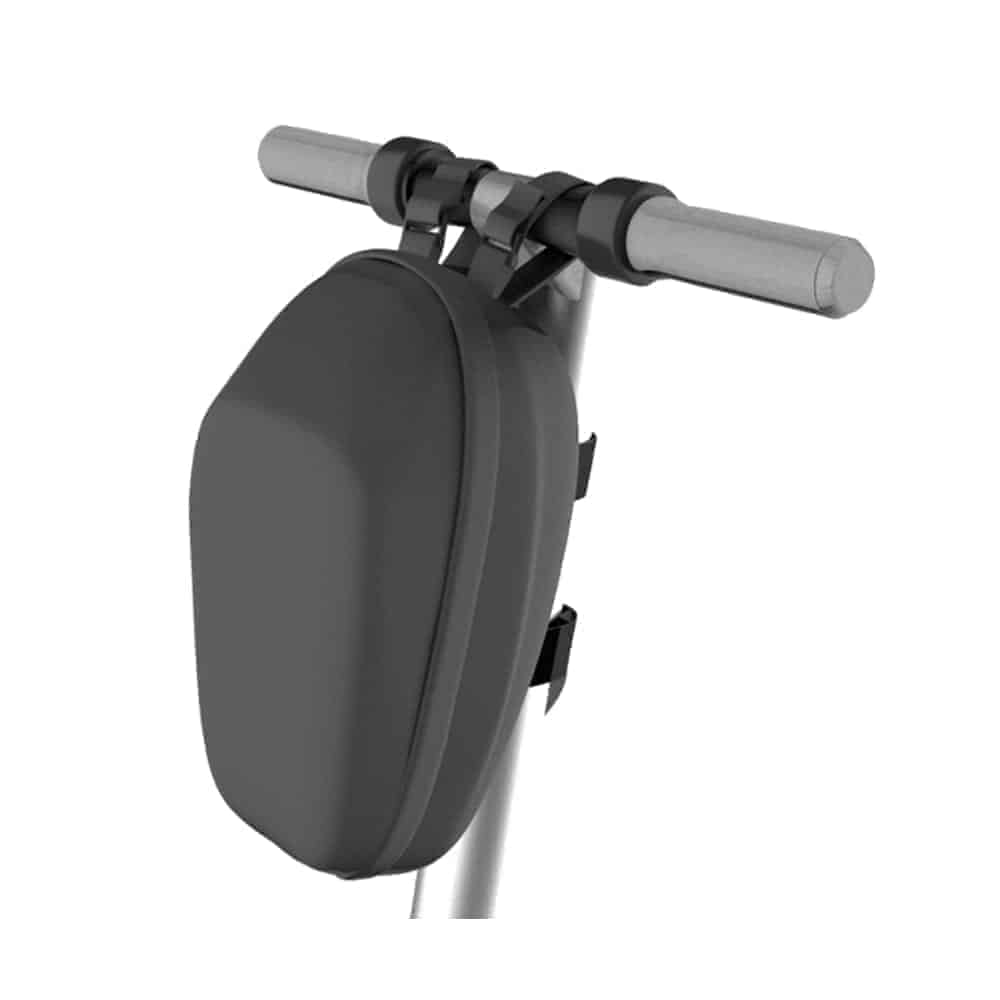 Bolso delantero para patinete (negro) - EscootersMobility