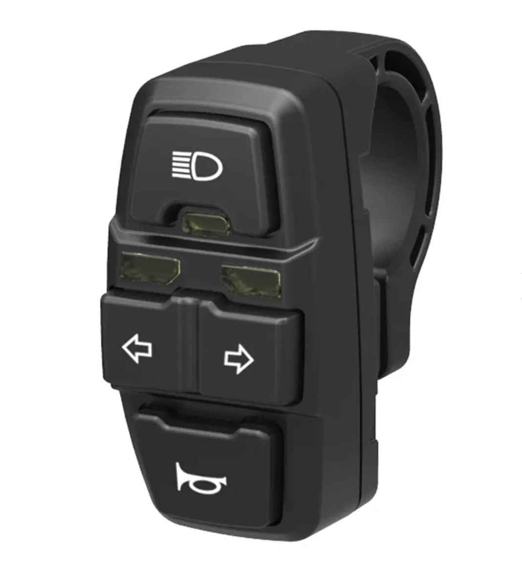 Botonera BSK321 con Intermitentes, luz y claxon - Cable 1,5M (Conector SM incluido)