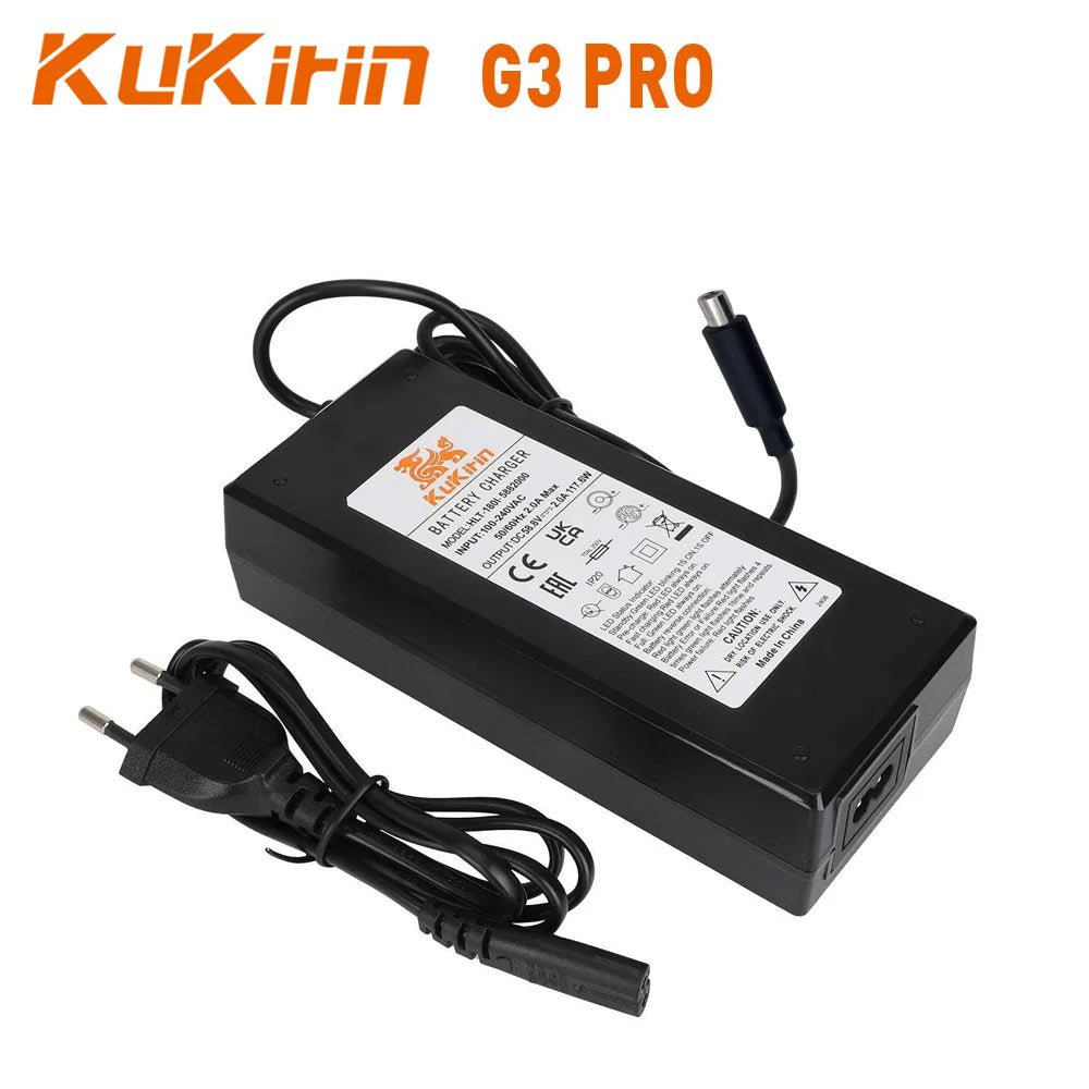 cargador original Kukirin G3 PRO 58.8V 2A (Original) - EscootersMobility