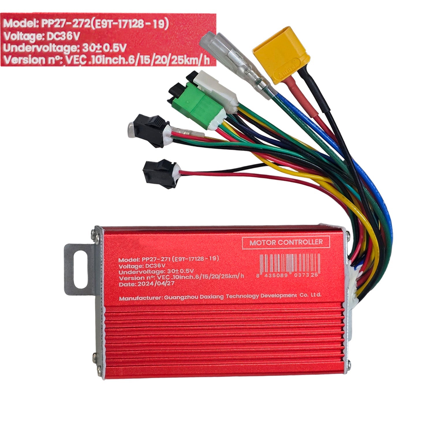 Controladora Compatible con Smartgyro Z - One Modelo 2023 (19A) - EscootersMobility