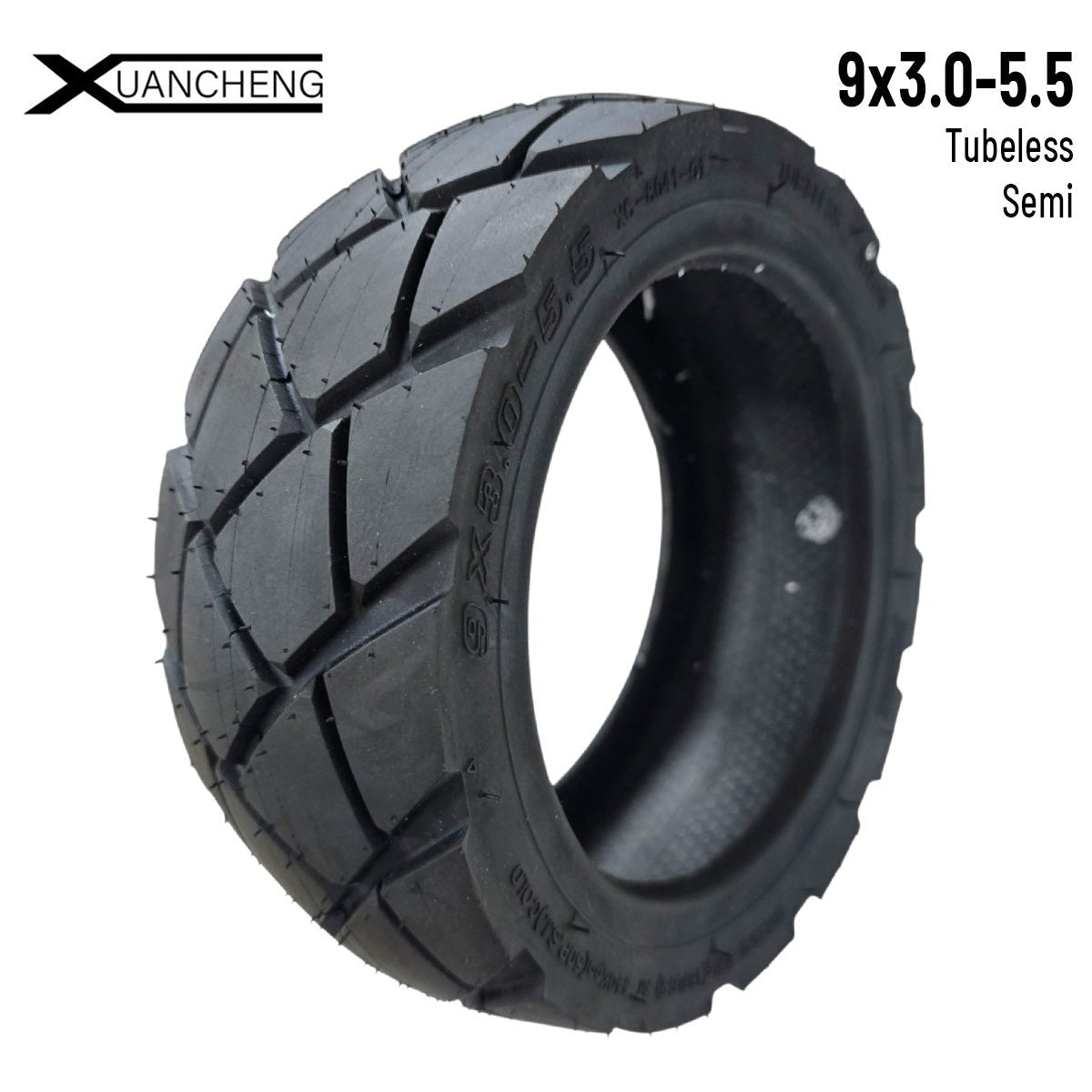 Cubierta 9x3 - 5,5 Tubeless [Xuancheng] - EscootersMobility