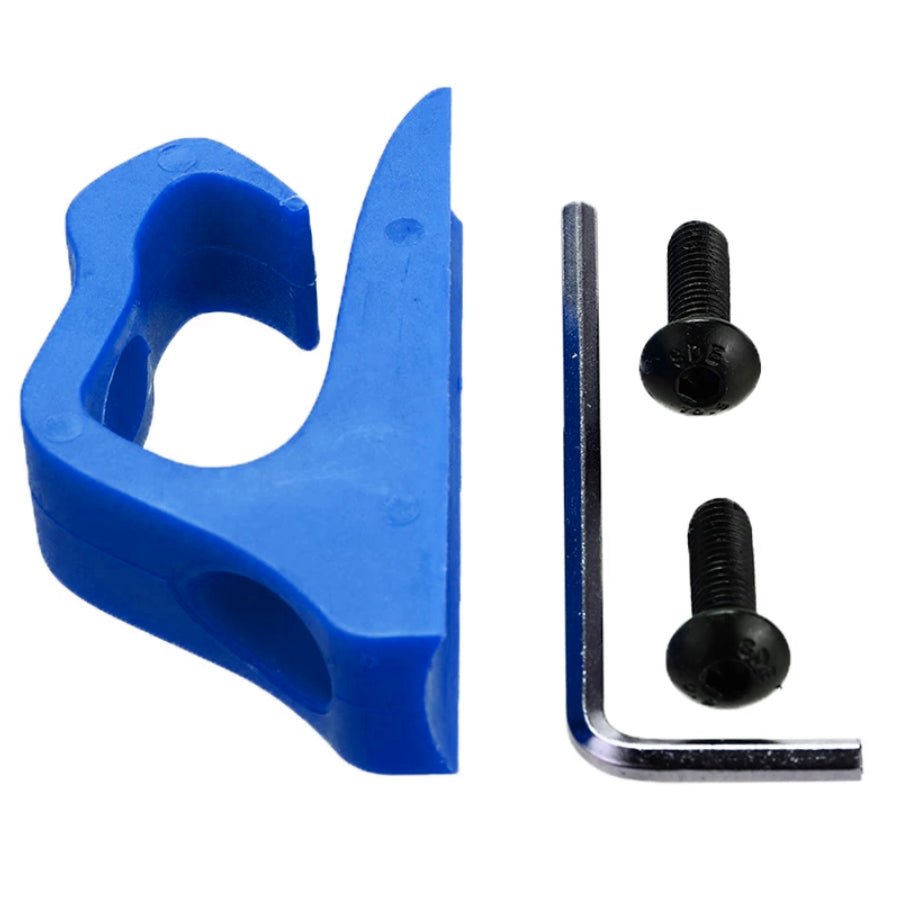 Gancho Plastico Azul Para Patinete Xiaomi de Colores - EscootersMobility