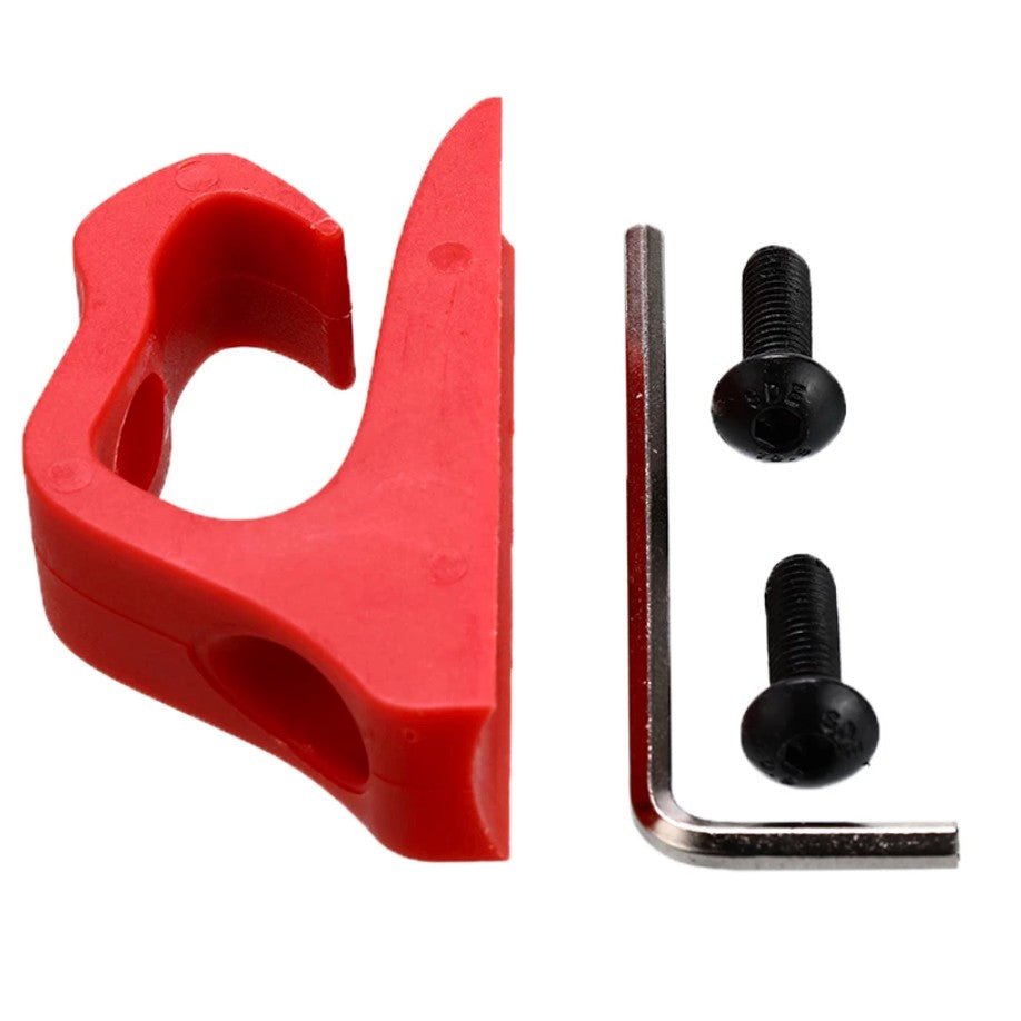 Gancho Plastico Rojo Para Patinete Xiaomi de Colores - EscootersMobility