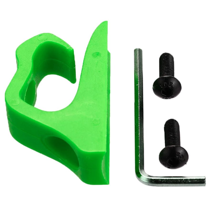 Gancho Plastico Verde Para Patinete Xiaomi de Colores - EscootersMobility