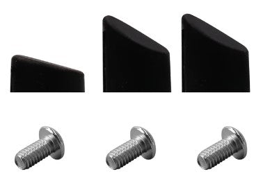 Gomas negras para tornillos del guardabarro trasero para Xiaomi (3 unidades) - EscootersMobility