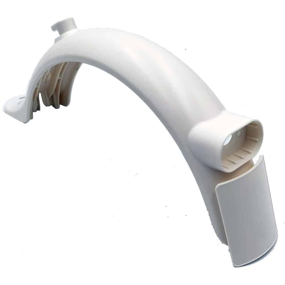 Guardabarros trasero para Xiaomi blanco (nueva versión) - EscootersMobility