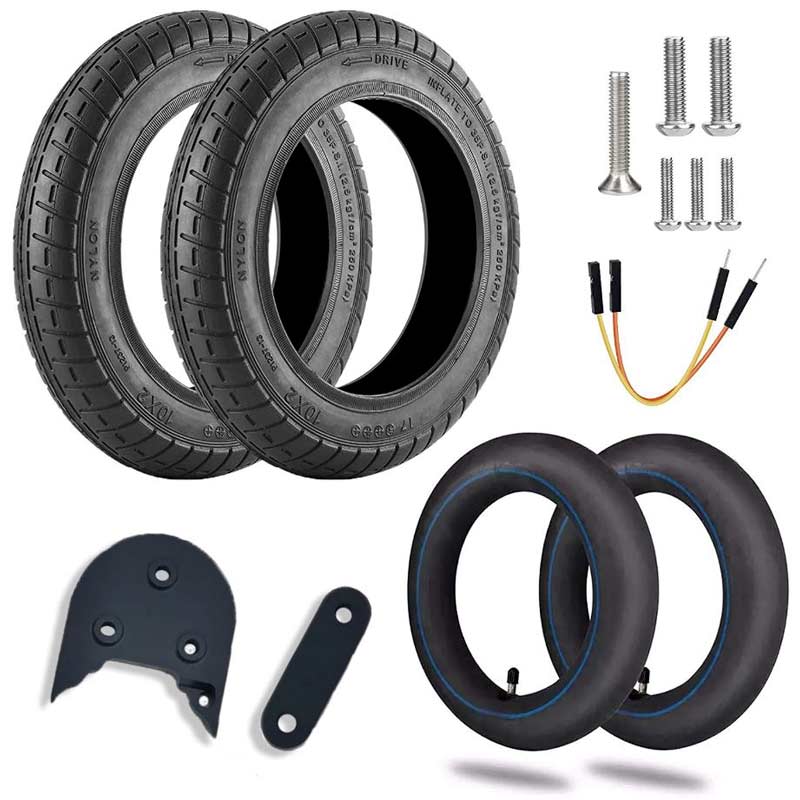 Kit completo 10 pulgadas para Xiaomi (negro) - EscootersMobility