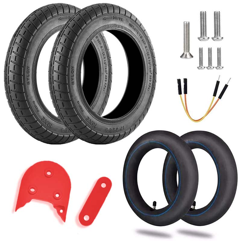Kit completo 10 pulgadas para Xiaomi (rojo) - EscootersMobility