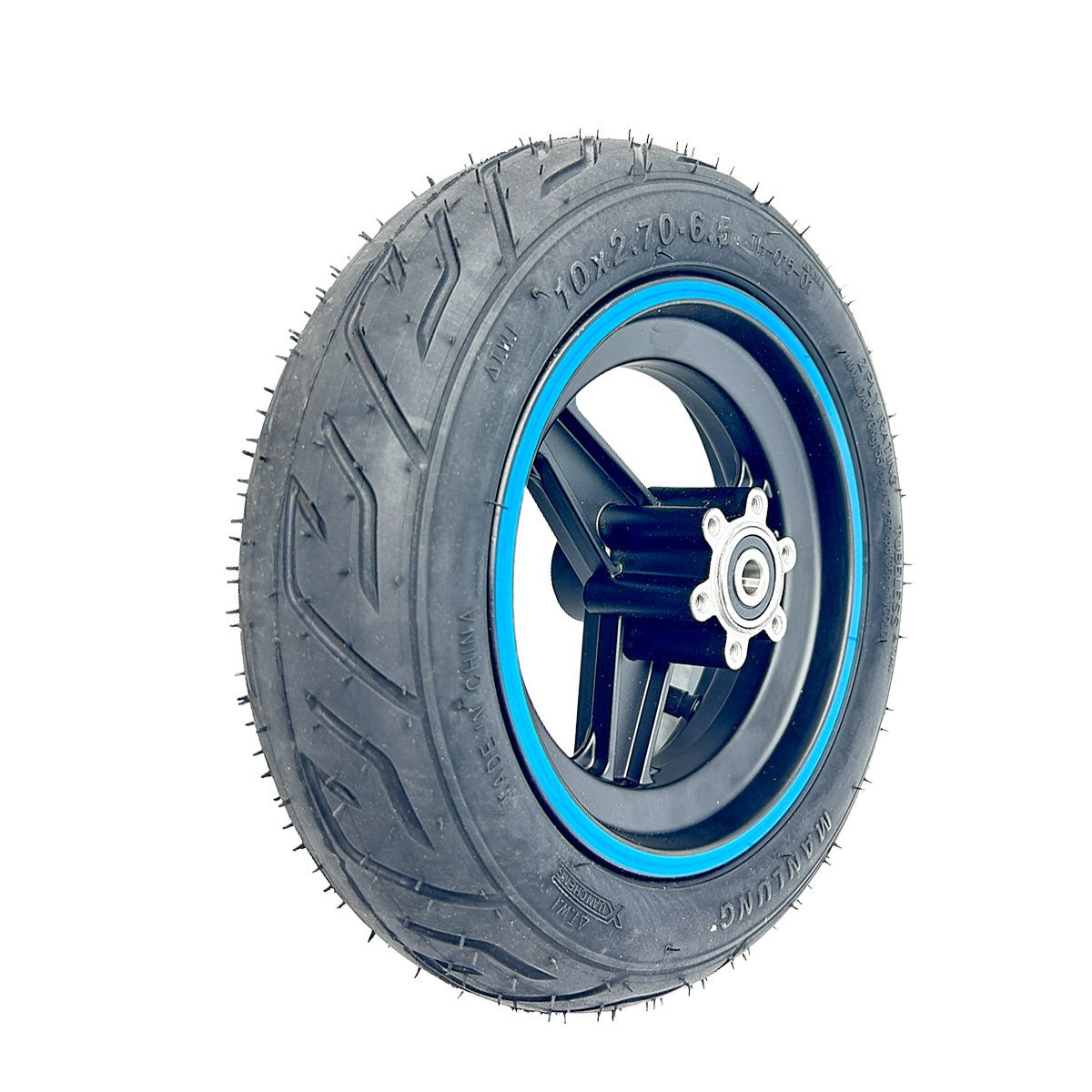 Llanta delantera para Smartgyro Azul (Neumático incluido) - EscootersMobility