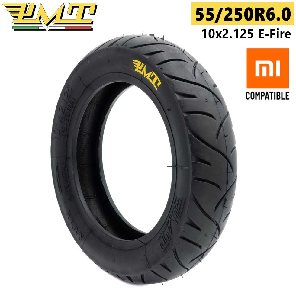 Neumático 55/250R6.0 (10x2.125) E-Fire [PMT] - Compatible con Xiaomi, Dualtron Mini - EscootersMobility