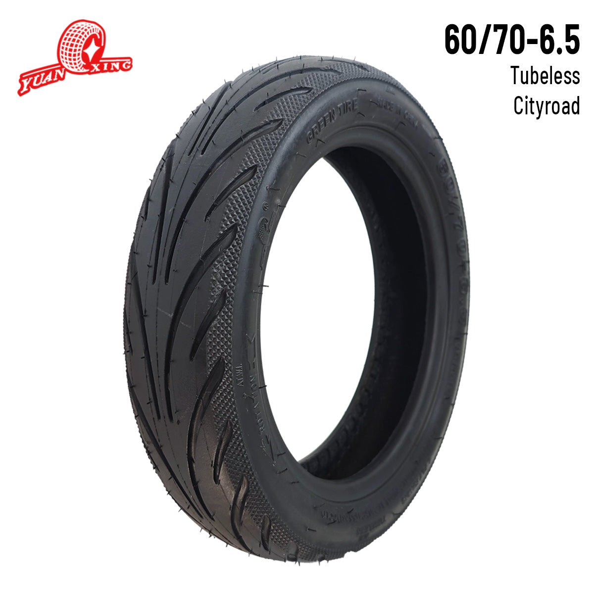 Neumático 60/70 - 6,5 Tubeless para Ninebot E2 Pro [Yuanxing] - EscootersMobility