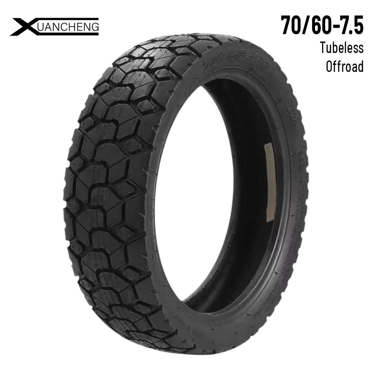Neumático 70/60 - 7,5 Tubeless para Ninebot ZT3 Pro [Xuancheng] - EscootersMobility