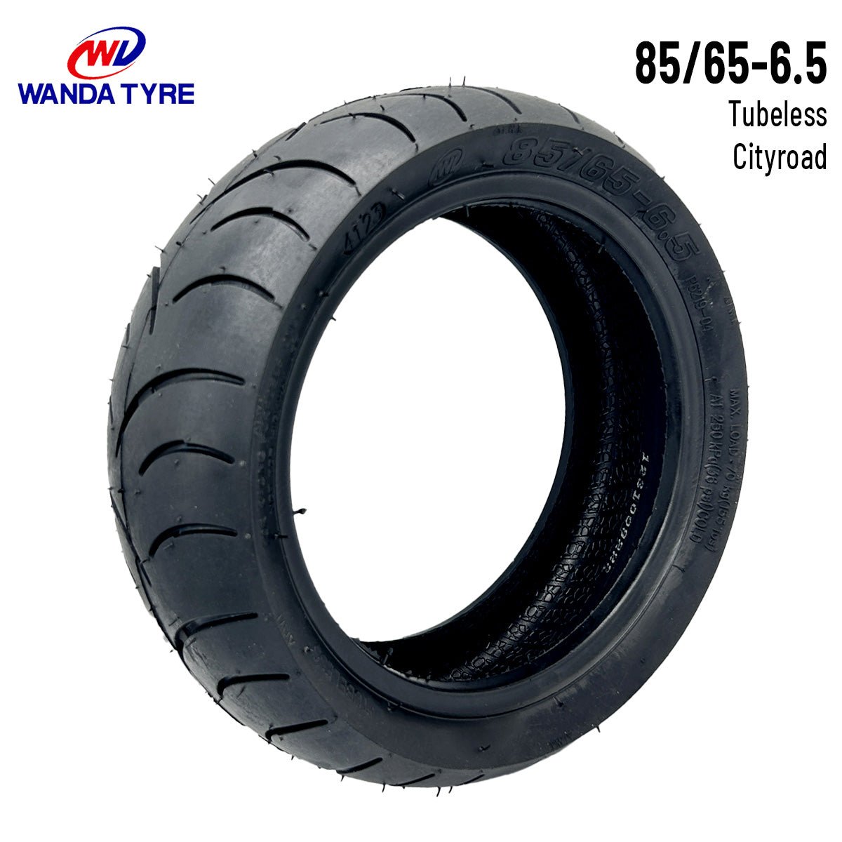 Neumático 85/65 - 6,5 Tubeless [Wanda] - EscootersMobility