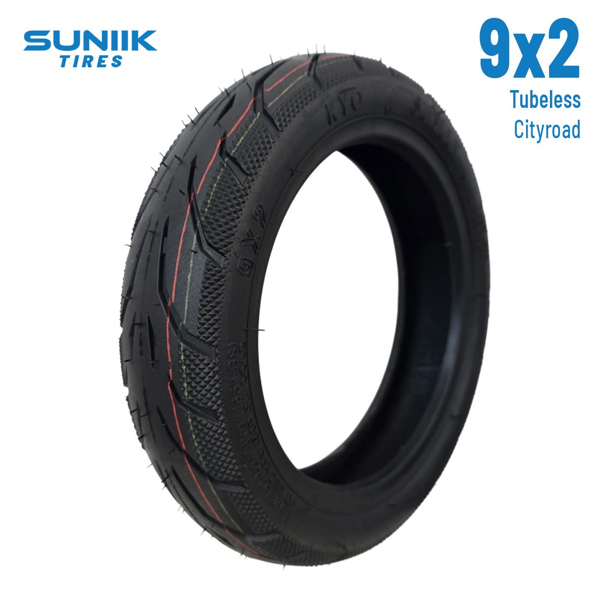 Neumático 9x2 Tubeless [Suniik] - EscootersMobility