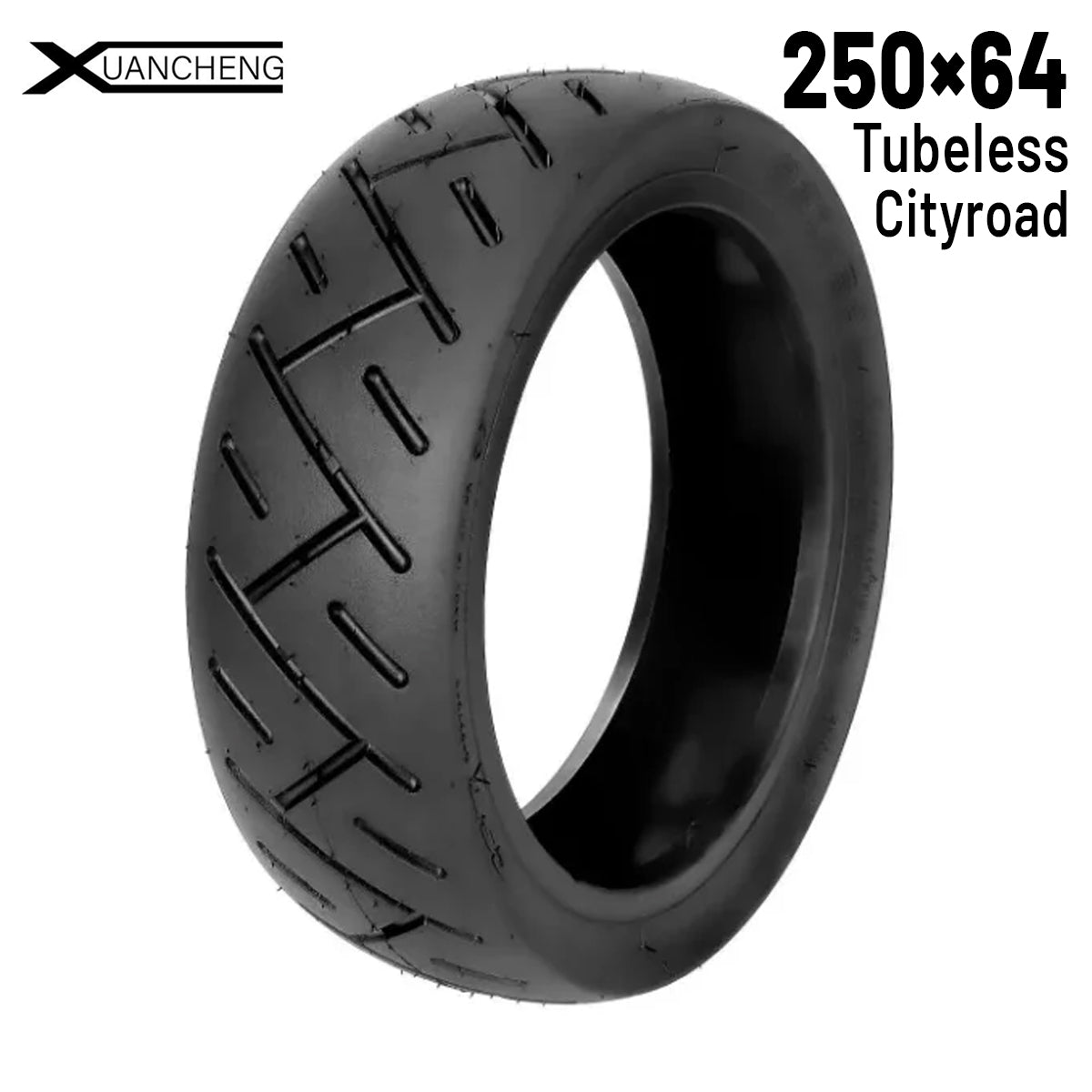 Neumático tubeless 250x64 para MI4 Ultra [Xuancheng] - EscootersMobility