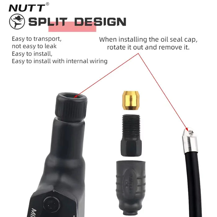 Kit Freno NUTT hidráulico 4 Pistones IZQUIERDA/DERECHA