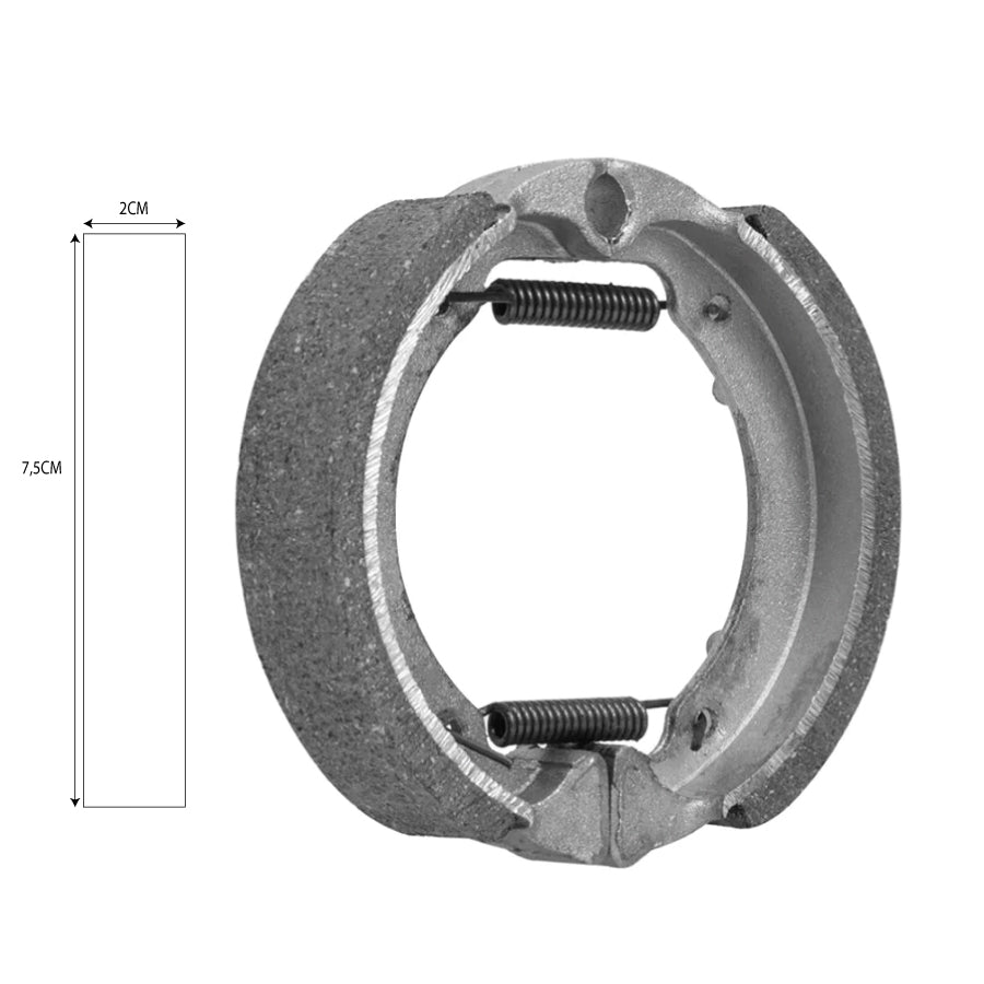 Pastilla de freno tambor Ninebot D18, D28 y D38 y Dualtron Mi4 Ultra - EscootersMobility
