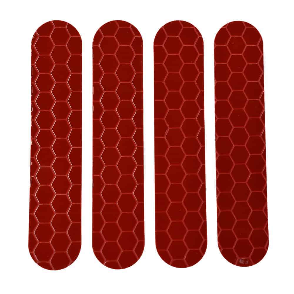 Pegatina roja Cecotec Outsider Bongo Serie A (Pack 4 unidades) - EscootersMobility