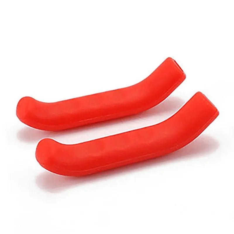 Protector de goma ROJO para maneta de freno (dos unidades) - EscootersMobility