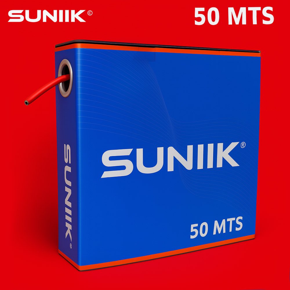 Funda de Cable Freno 50 Metros Rojo para patinetes eléctricos | Repuestos y accesorios