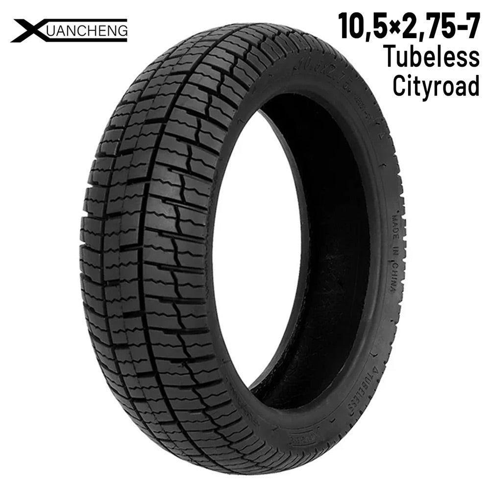 Rueda cubierta 10,5x2,75 - 7 Tubeless [Xuancheng] - EscootersMobility