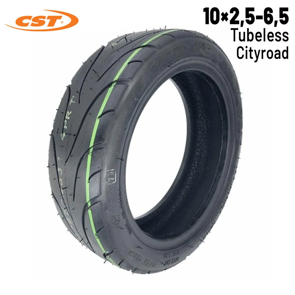 Rueda Cubierta 10x2,5 - 6,5 Tubeless [CST] - EscootersMobility