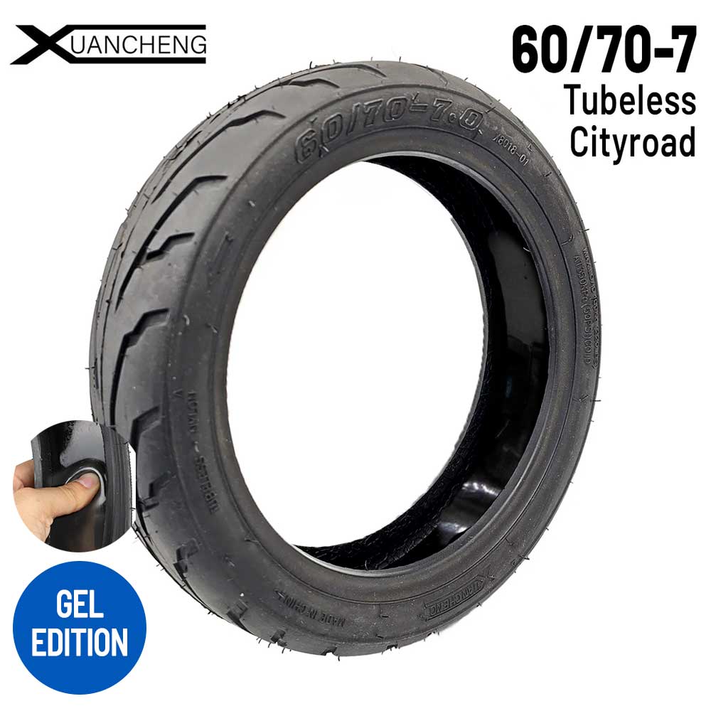 Rueda Cubierta 60/70 - 7 Xiaomi Mi4 PRO [Xuancheng] (Con gel antipinchazos) - EscootersMobility