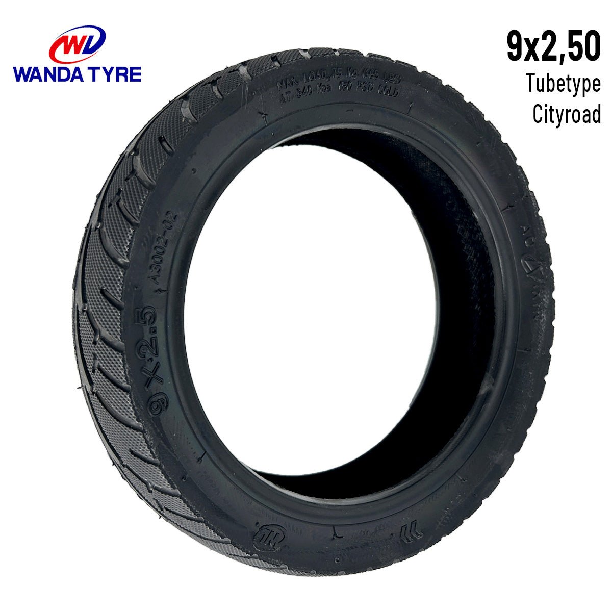 Rueda Cubierta 9x2,5 [AOXIN] Tubetype - EscootersMobility