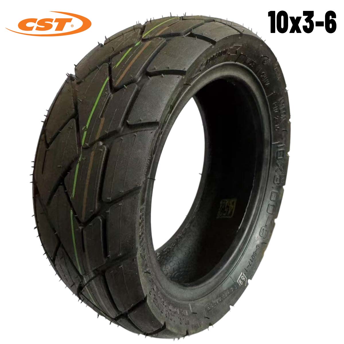 Rueda Cubierta CST 10x3 - 6Tubeless - EscootersMobility