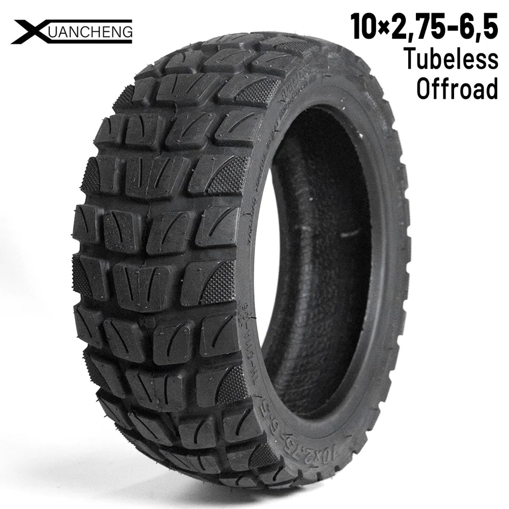 Rueda Cubierta todoterreno 10x2,75 - 6,5 (Tubeless) [Xuancheng] - EscootersMobility