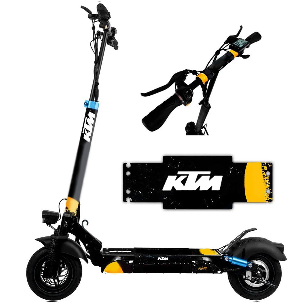 Vinilo para Smartgyro (Negro) - Incluir base antideslizante para patinetes eléctricos | Repuestos y accesorios