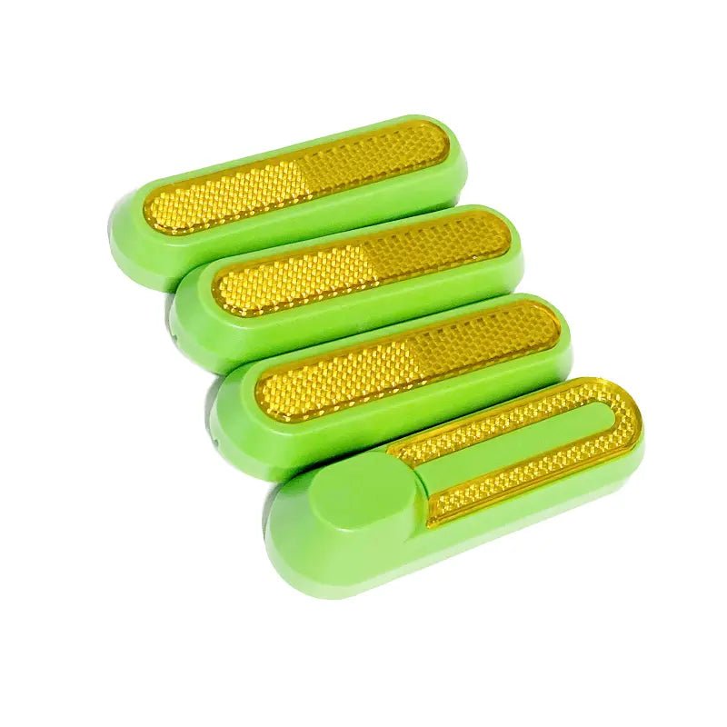 Tapa embellecedor catadióptrico reflectantes tornillo V2 para Xiaomi Verde - EscootersMobility