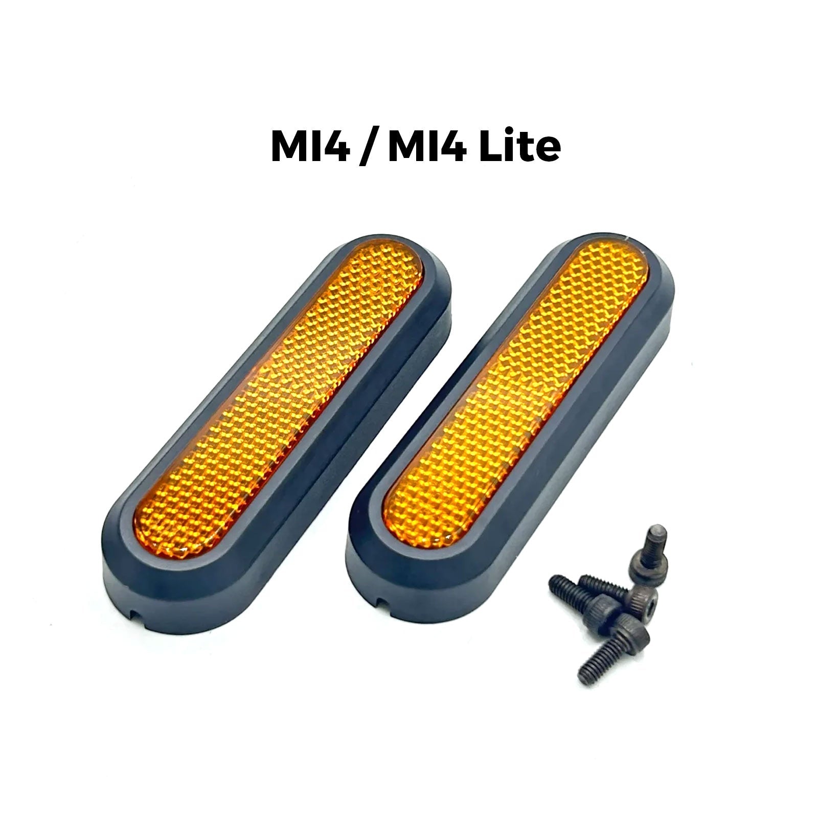 Tapa tornillo llanta trasera con reflectante para Xiaomi MI4/MI4 Lite (Tornillos incluidos) - EscootersMobility