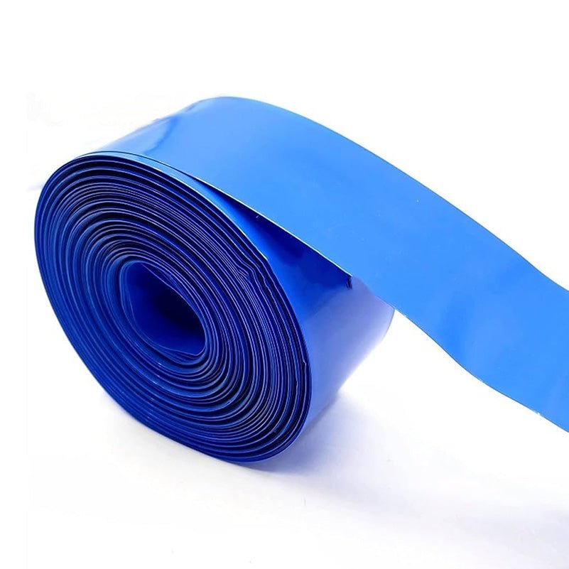 Termorretractil para baterías – Color azul - 120mm, 5 metros - EscootersMobility