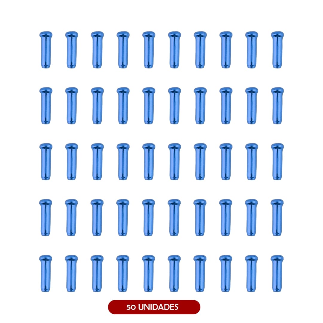 Tope cable freno (Pack 50 unidades) Azul - EscootersMobility