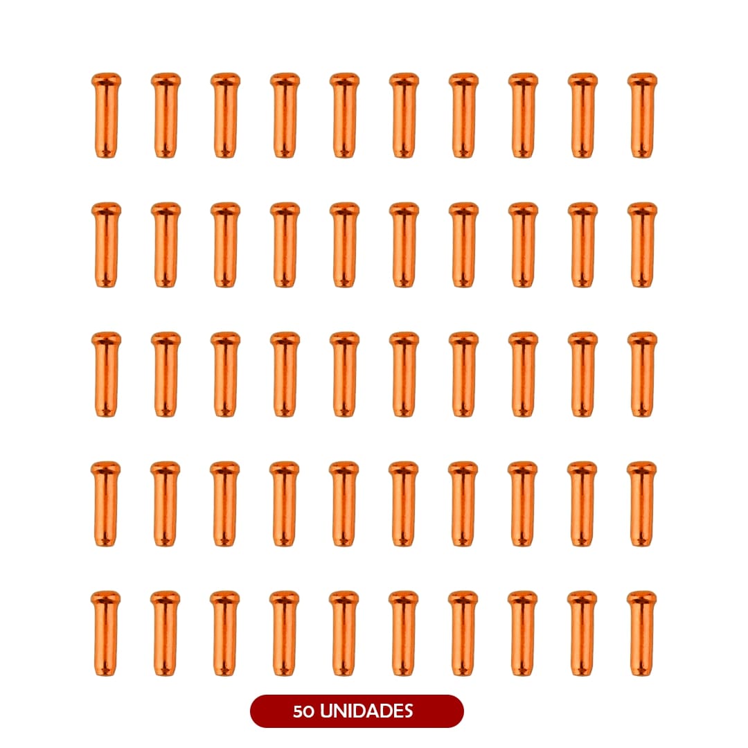 Tope cable freno (Pack 50 unidades) Naranja - EscootersMobility