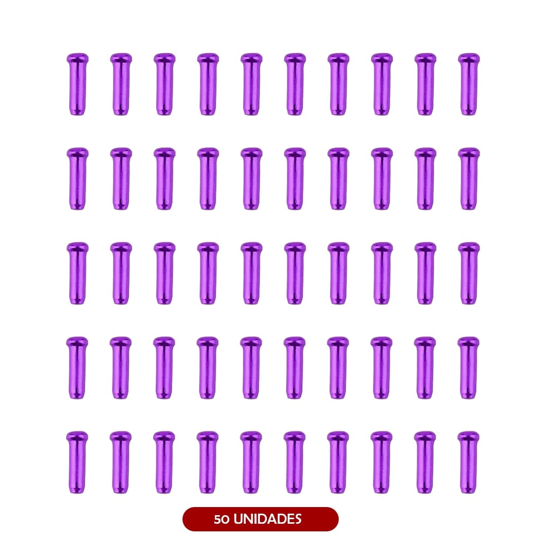 Tope cable freno (Pack 50 unidades) Violeta - EscootersMobility