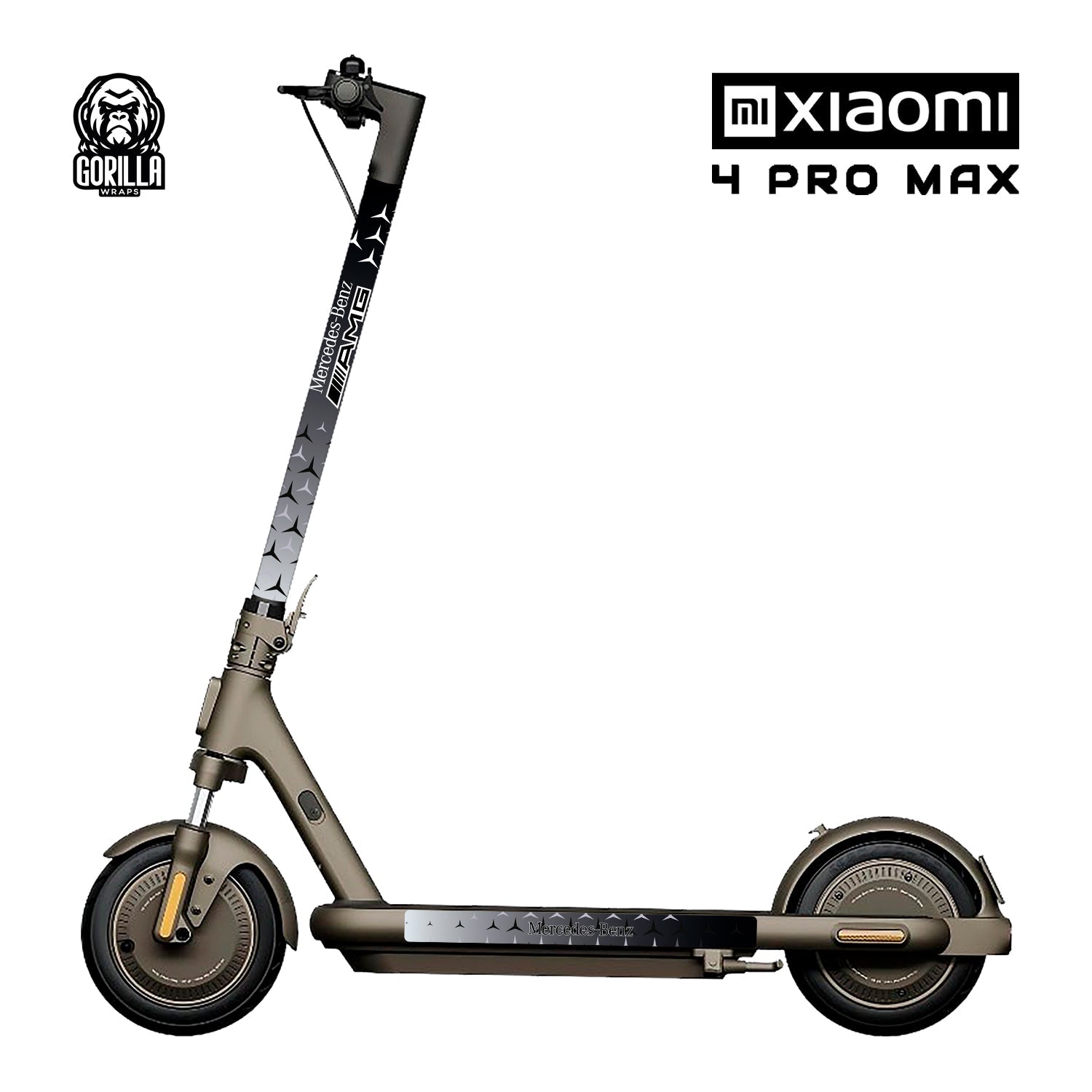 Vinilo Mercedes Benz AMG para Xiaomi 4 PRO / 4 PRO MAX - EscootersMobility